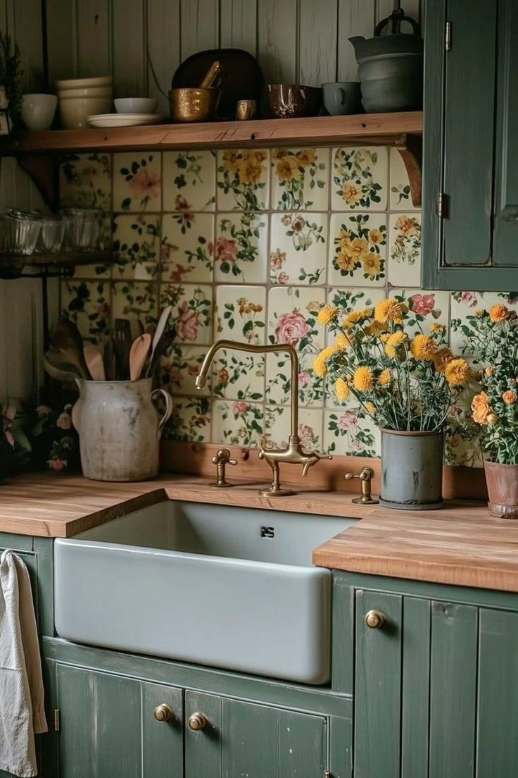 Whimsical and Cozy Cottagecore Kitchen Ideas for Small Spaces ...