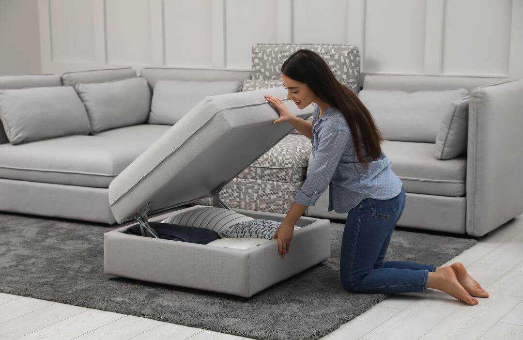 30 Genius Living Room Storage Ideas You’ll Love - Maleesha P
